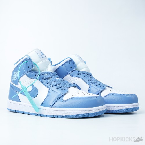 womens jordan 1 mid unc